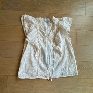 Hill House Eyelet Lettie Top - Size M